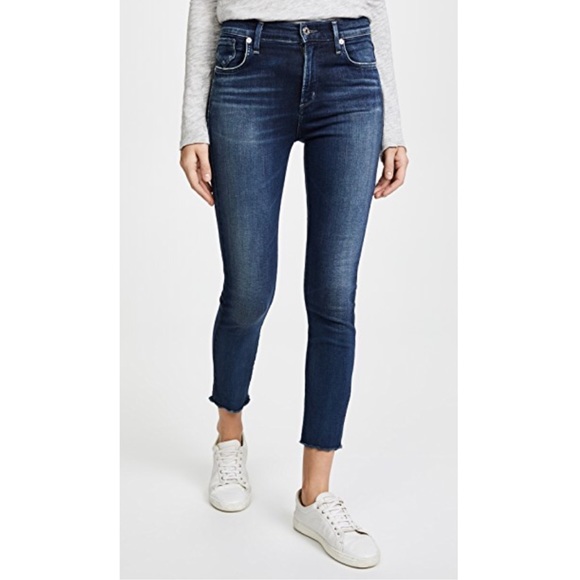 AGOLDE Sophie Hi Rise Skinny Crop - Picture 7 of 8